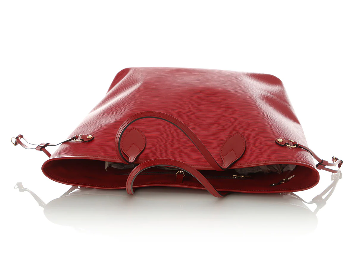 Louis Vuitton Rouge Epi Neverfull MM - Image 8