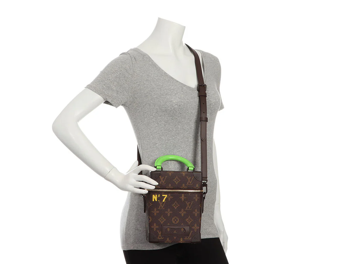 Louis Vuitton 2022 Monogram N°7 Vertical Box Trunk - Image 10