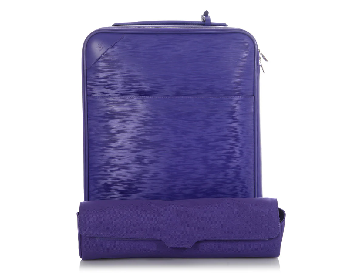 Louis Vuitton Figue Epi Pégase Suitcase 45 - Image 8