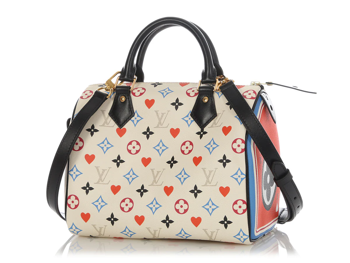 Louis Vuitton White Game On Speedy Bandoulière 25 - Image 2