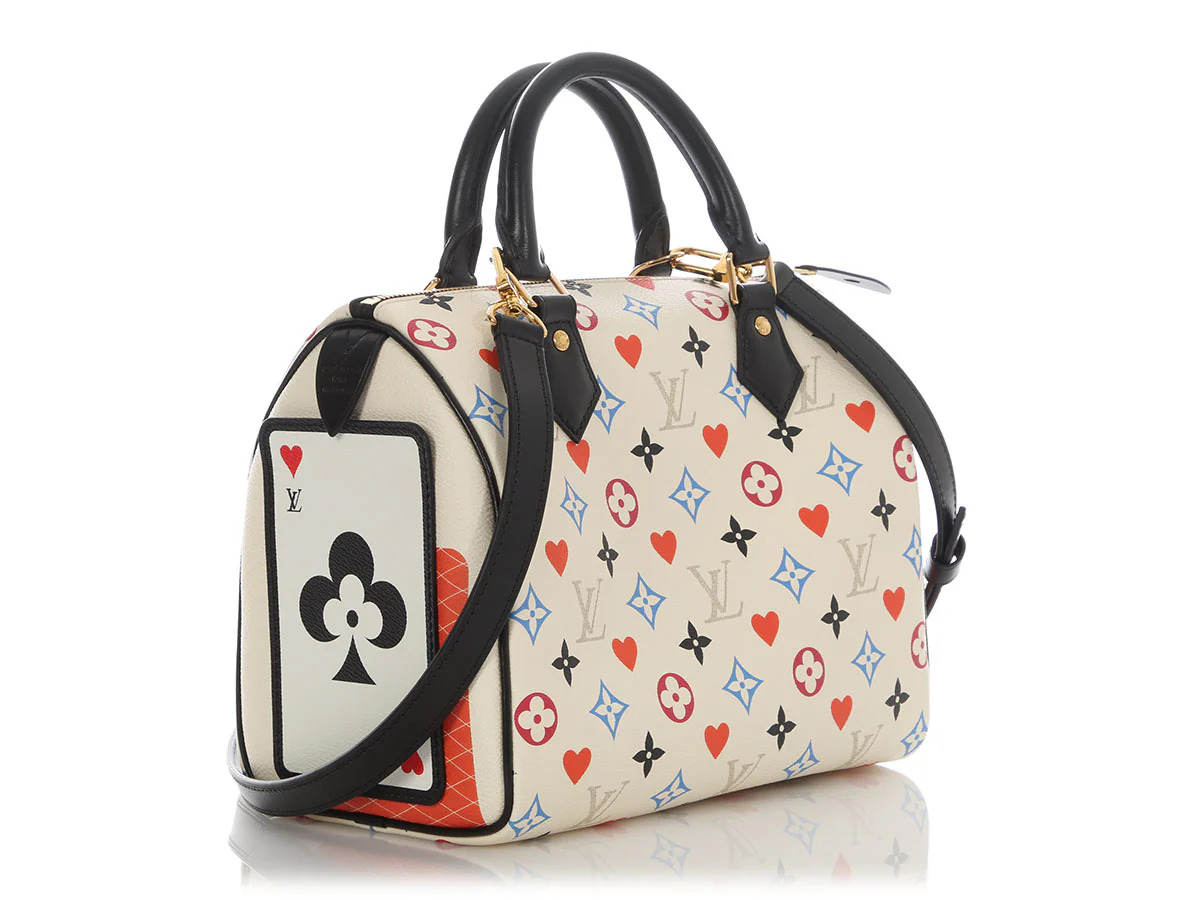 Louis Vuitton White Game On Speedy Bandoulière 25 - Image 5