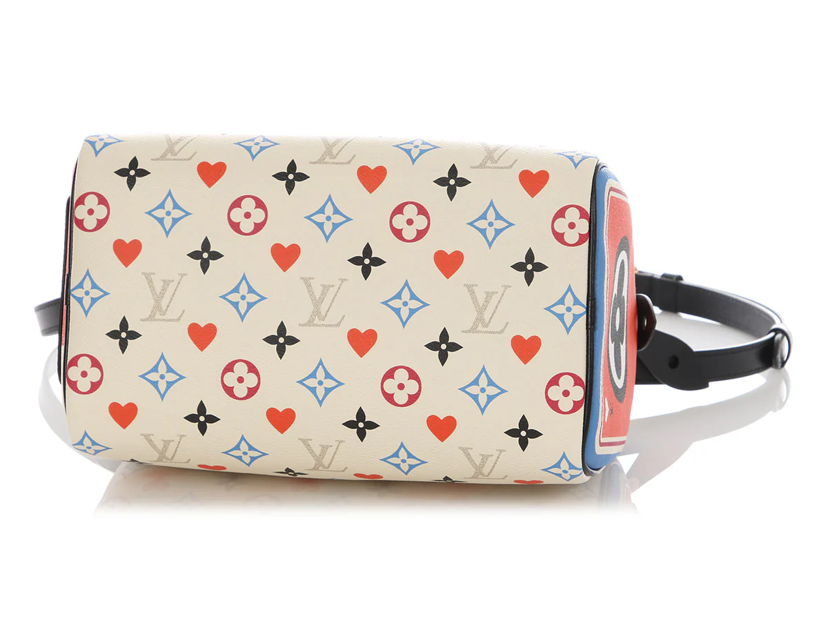 Louis Vuitton White Game On Speedy Bandoulière 25 - Image 6