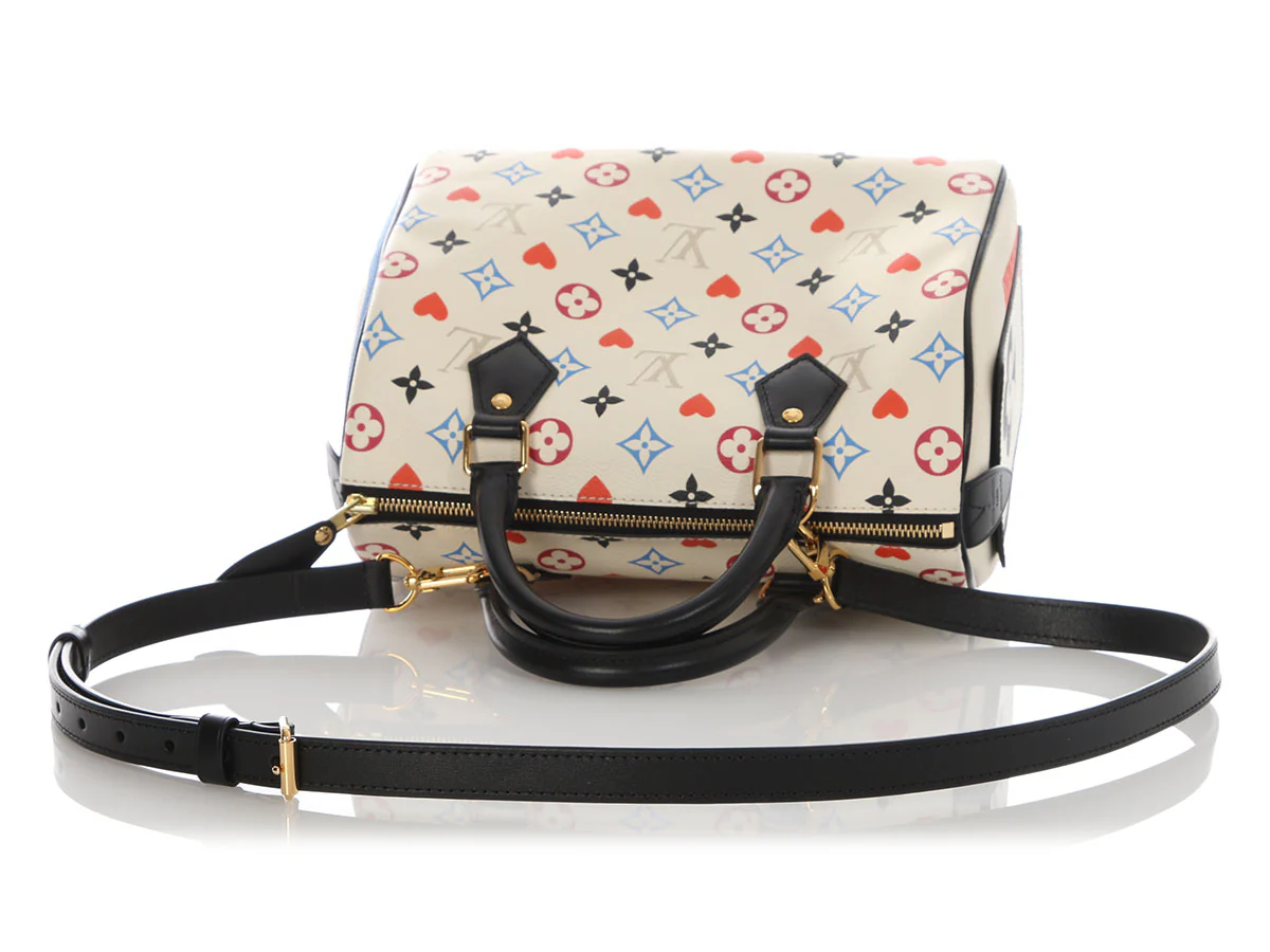 Louis Vuitton White Game On Speedy Bandoulière 25 - Image 7