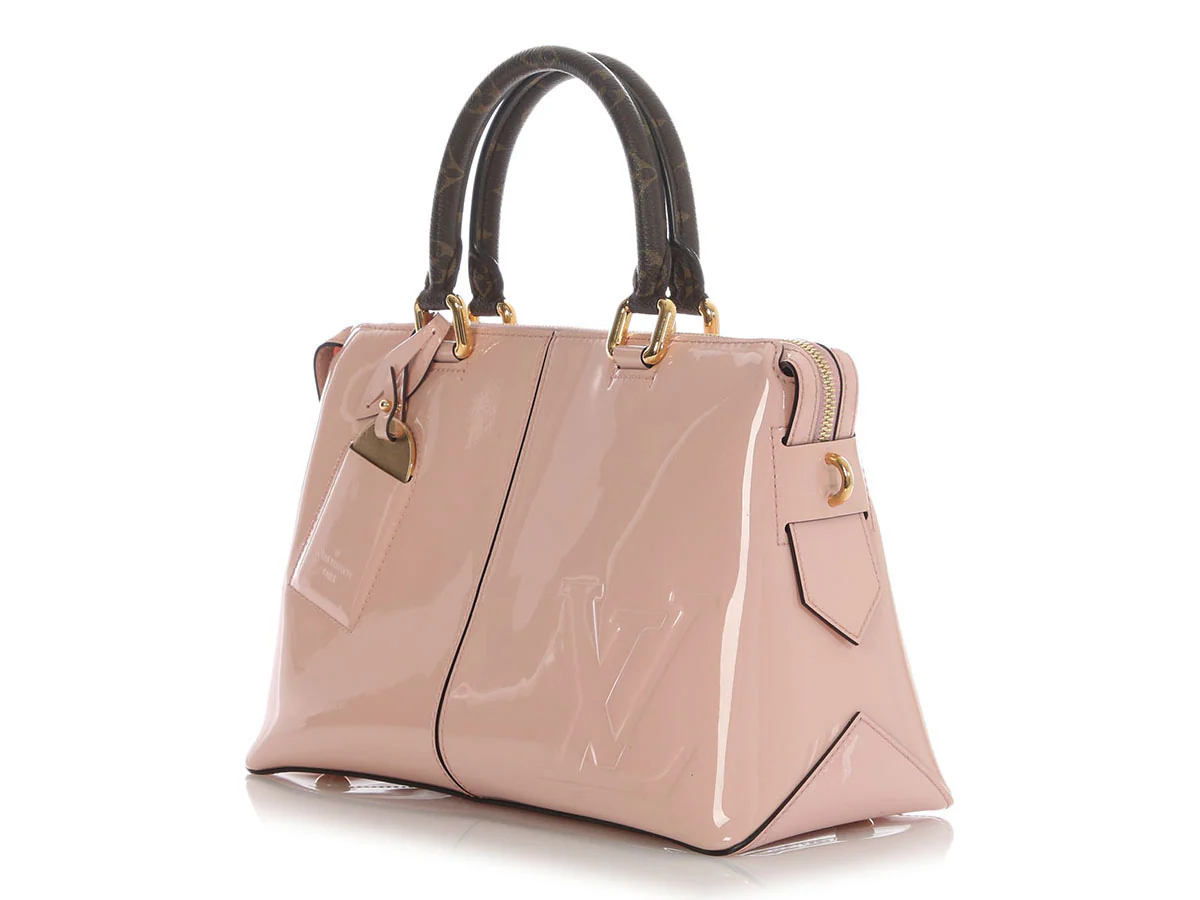 Louis Vuitton Pink Vernis Lisse Miroir Tote - Image 3
