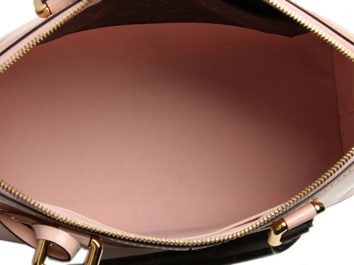 Louis Vuitton Pink Vernis Lisse Miroir Tote - Image 8