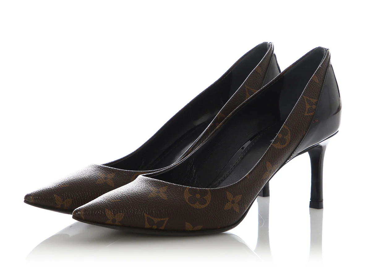 Louis Vuitton Monogram Cherie Pumps - Image 3