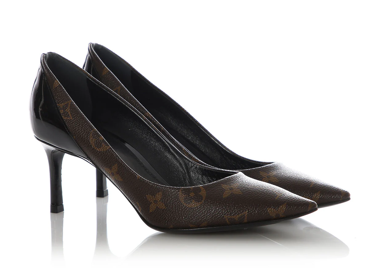 Louis Vuitton Monogram Cherie Pumps - Image 5