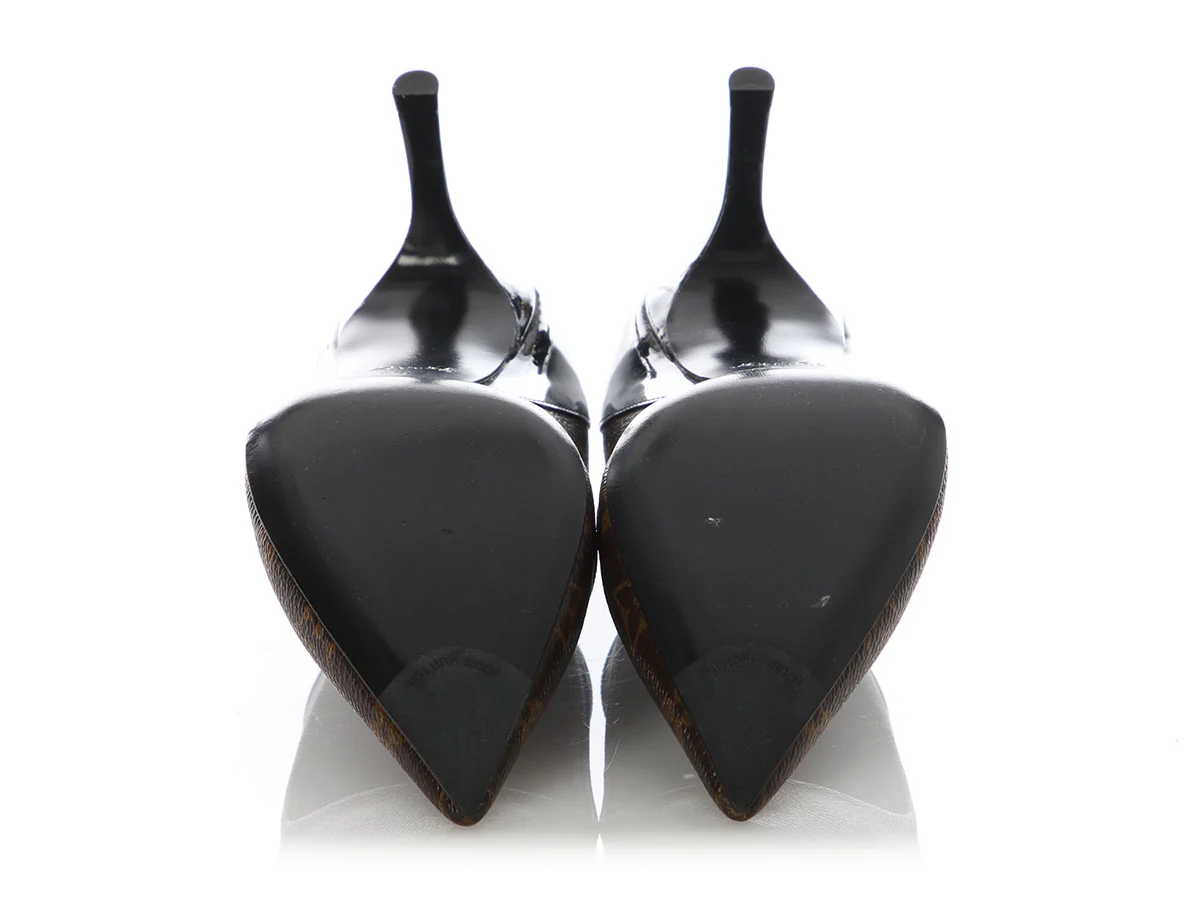 Louis Vuitton Monogram Cherie Pumps - Image 6