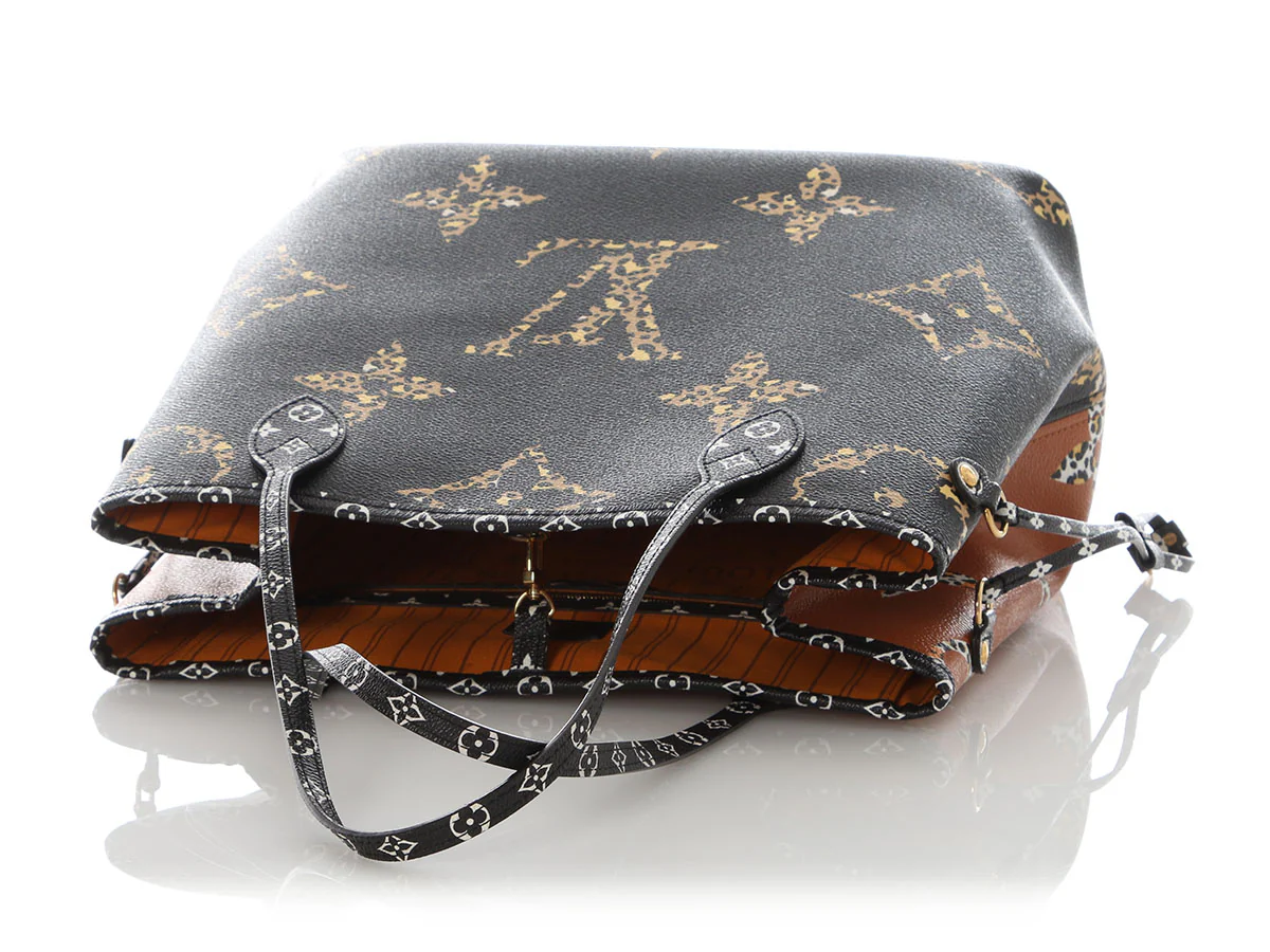 Louis Vuitton Giant Monogram Jungle Neverfull MM - Image 8