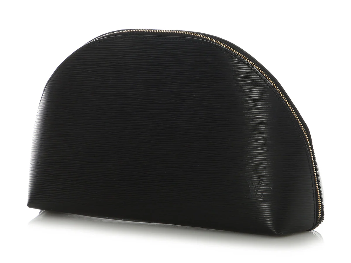 Louis Vuitton Black Epi Cosmetic Pouch XL - Image 2