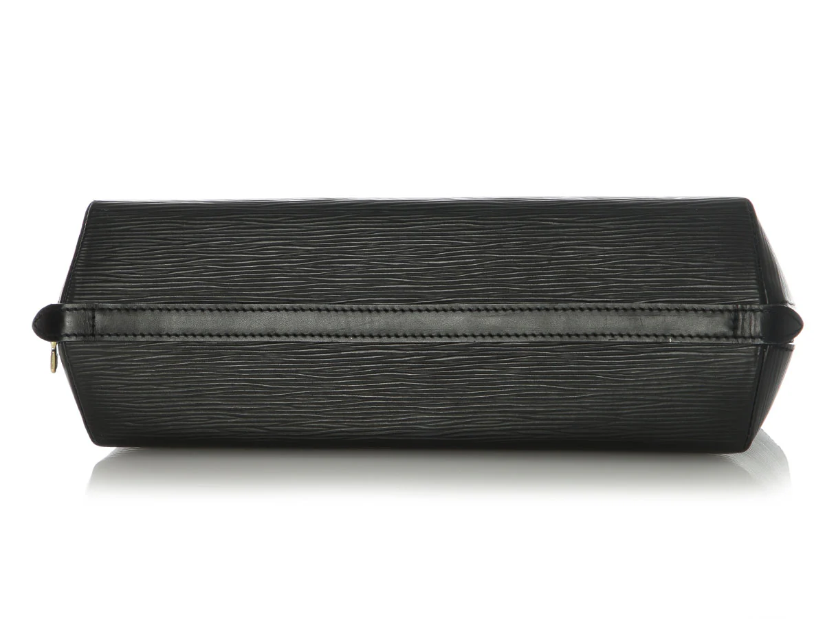 Louis Vuitton Black Epi Cosmetic Pouch XL - Image 5