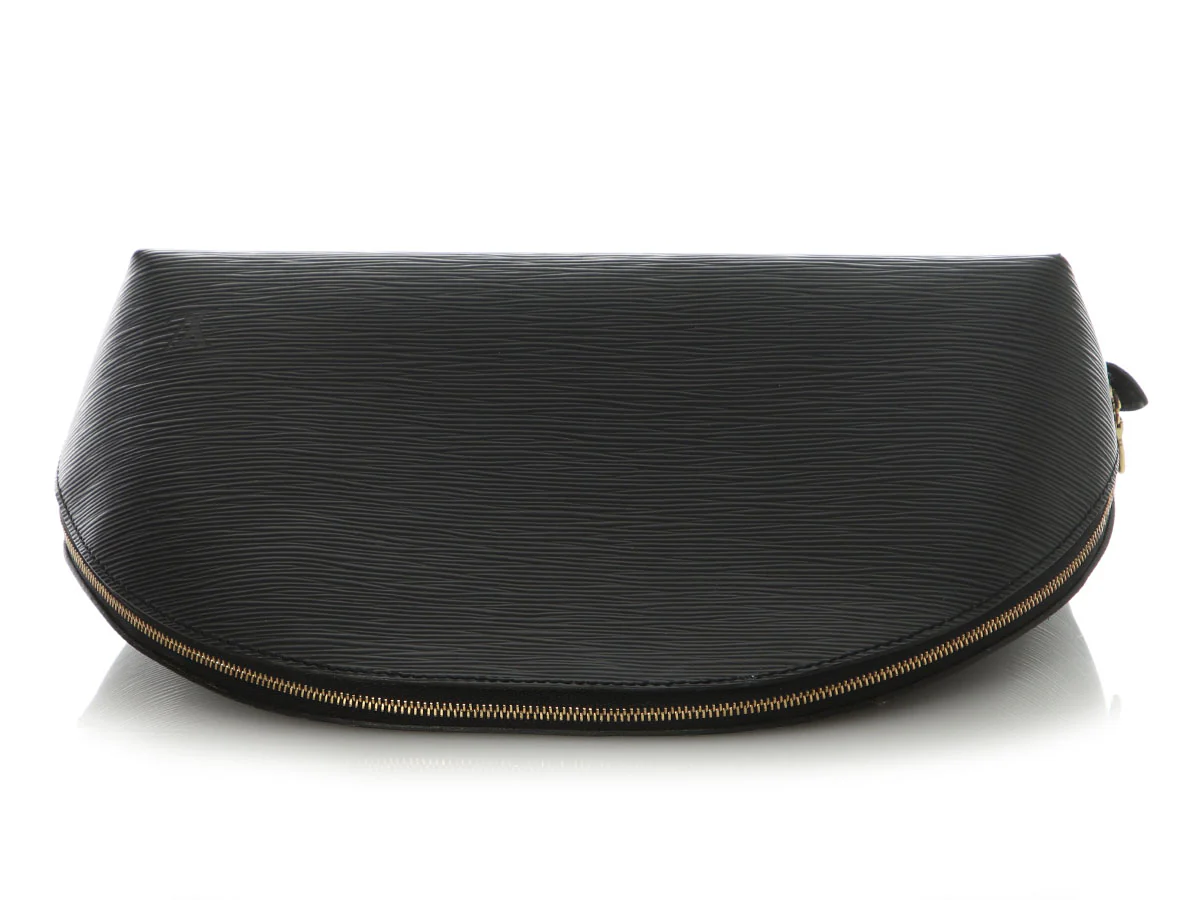 Louis Vuitton Black Epi Cosmetic Pouch XL - Image 6
