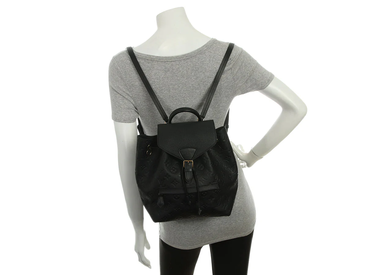 Louis Vuitton Black Empreinte Montsouris PM NM - Image 9