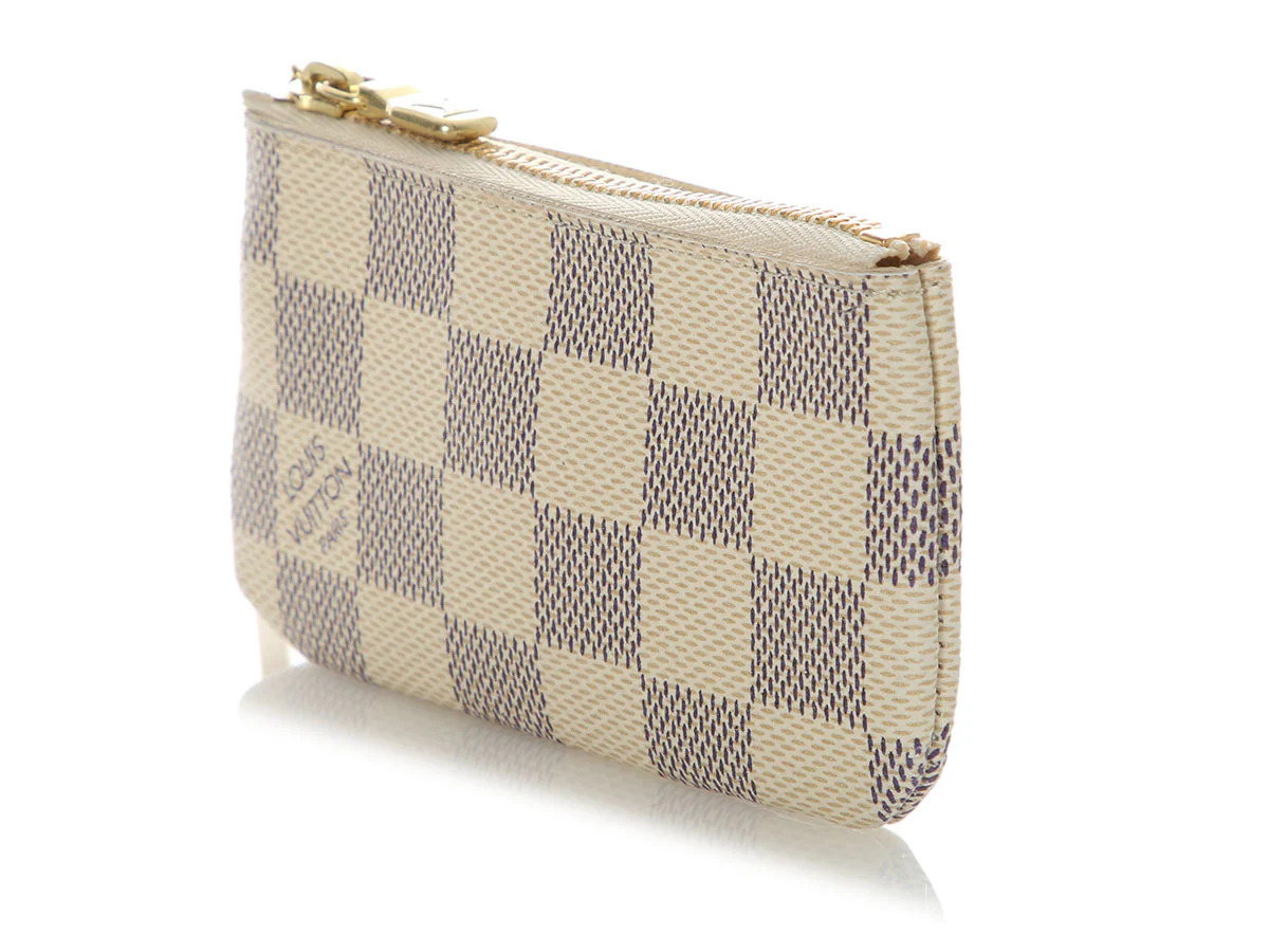 Louis Vuitton Damier Azur Key Pouch - Image 3