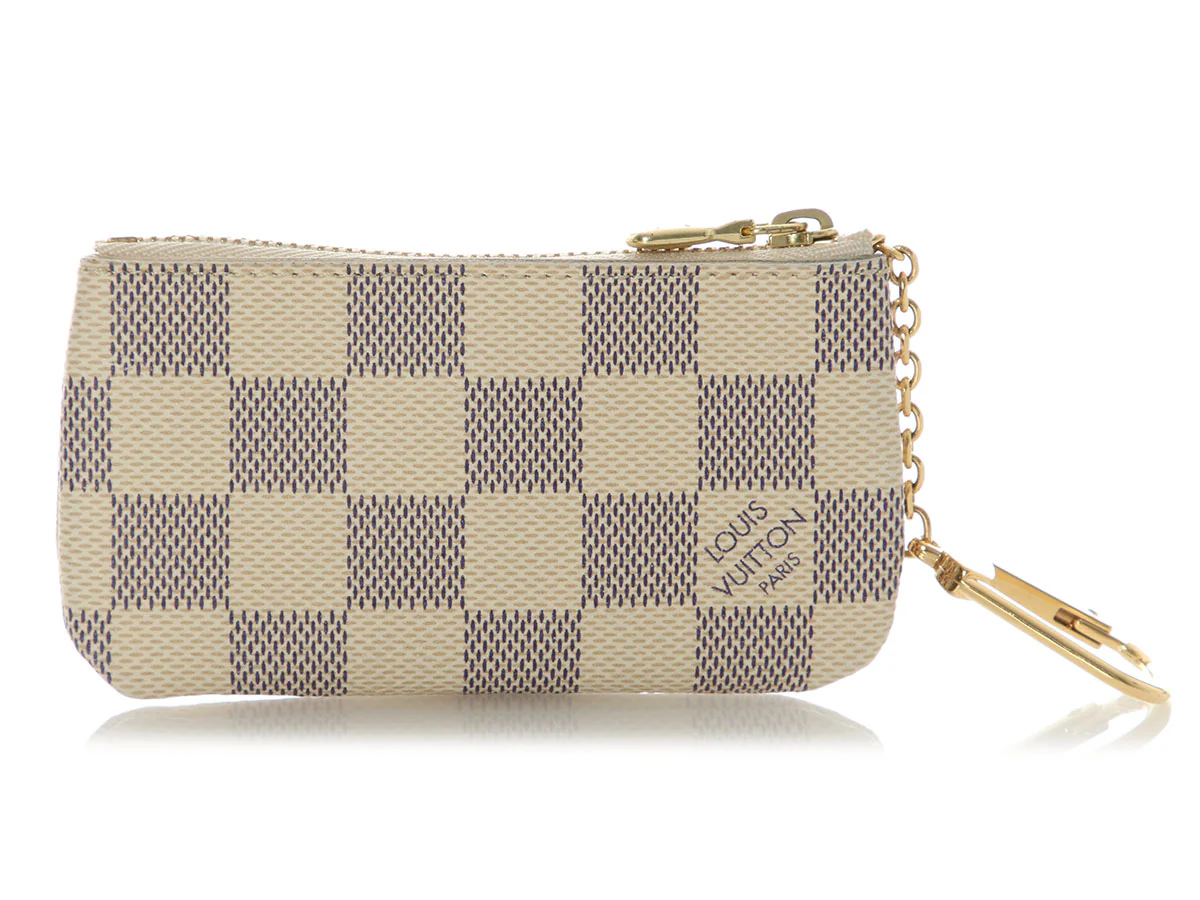 Louis Vuitton Damier Azur Key Pouch - Image 4