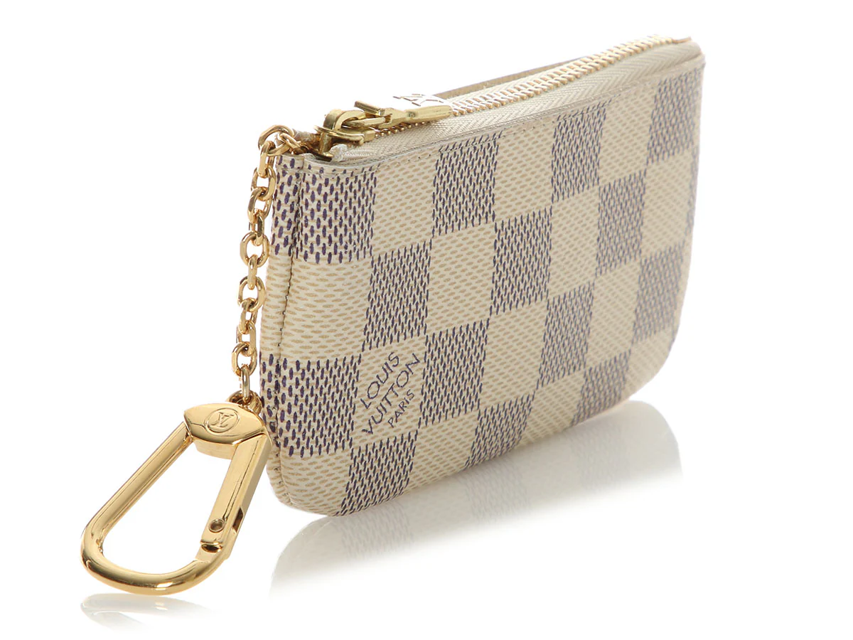Louis Vuitton Damier Azur Key Pouch - Image 5