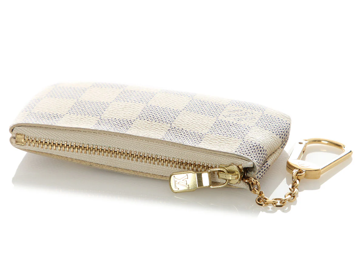 Louis Vuitton Damier Azur Key Pouch - Image 7