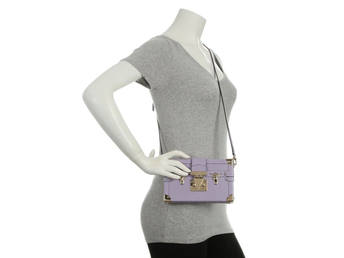 Louis Vuitton Lilac Karung Petite Malle - Image 9