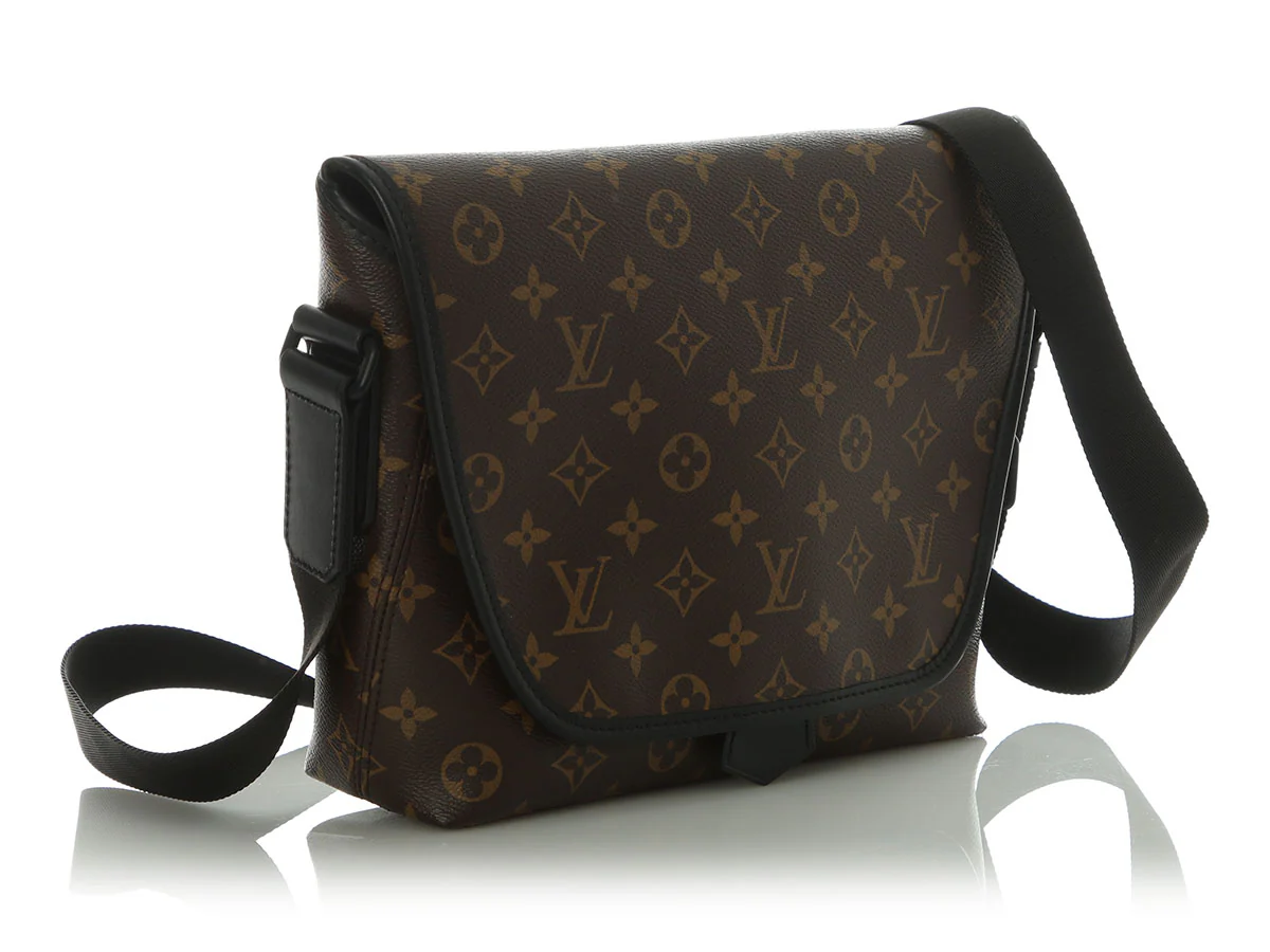 Louis Vuitton Monogram Macassar Canvas Magnetic Messenger Bag - Image 5