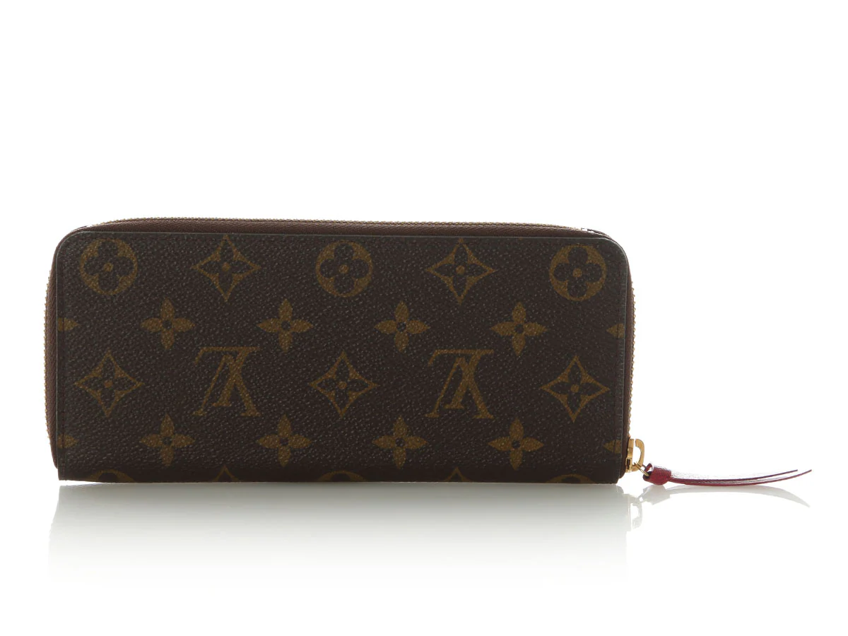 Louis Vuitton Monogram Fuchsia Clémence Wallet - Image 4