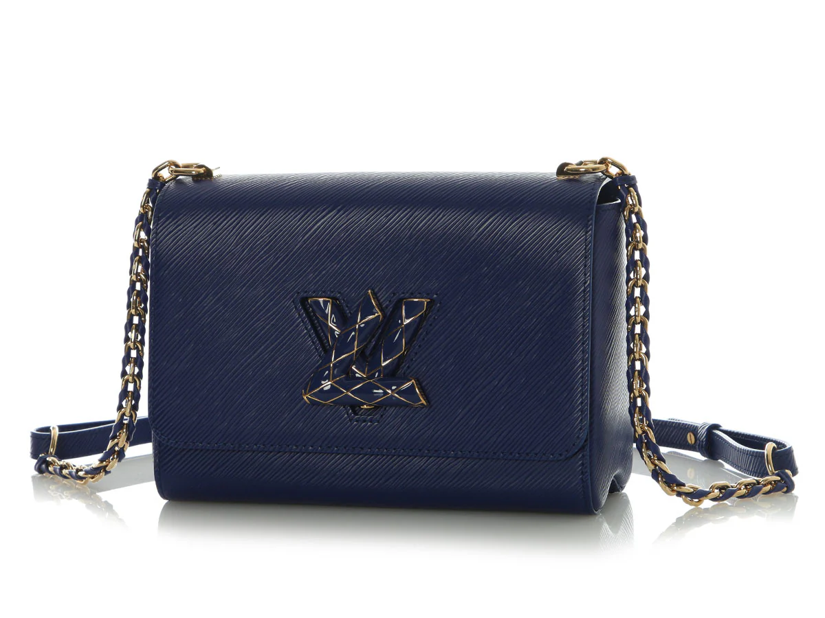 Louis Vuitton Blue Epi Enamel Twist MM - Image 2