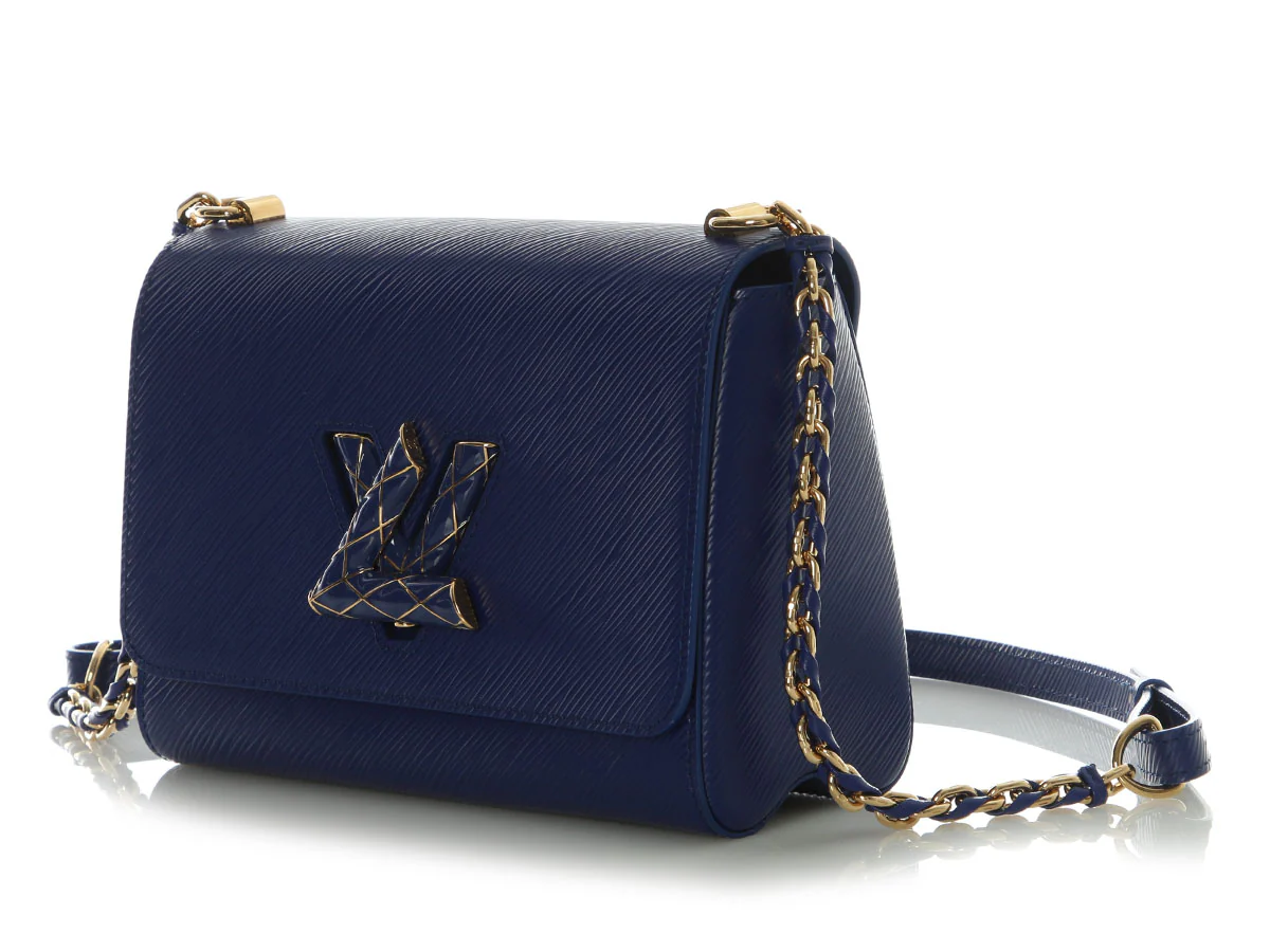 Louis Vuitton Blue Epi Enamel Twist MM - Image 3