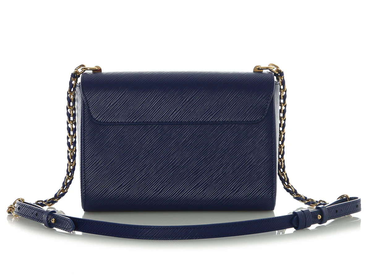 Louis Vuitton Blue Epi Enamel Twist MM - Image 4