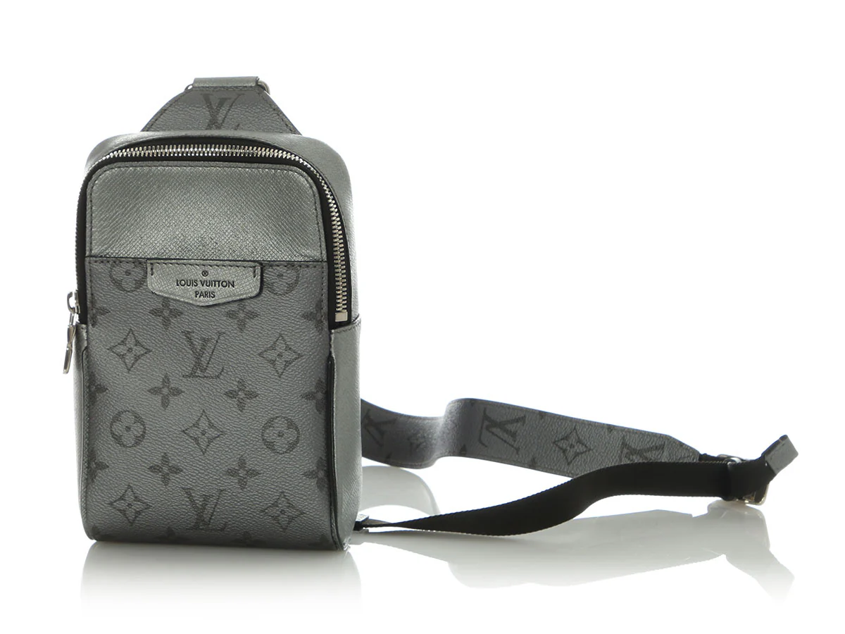 Louis Vuitton Silver Taigarama Outdoor Slingbag - Image 2