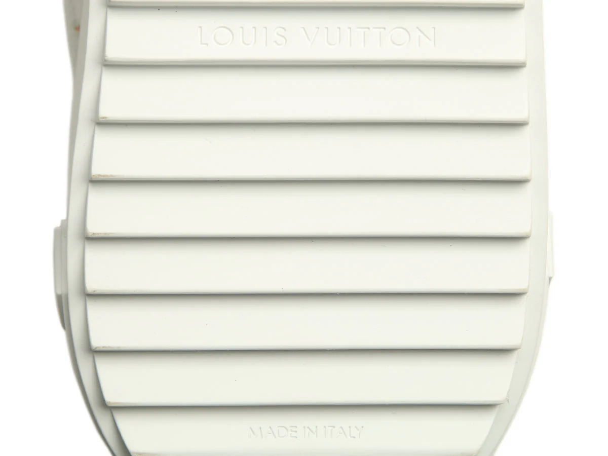 Louis Vuitton White Time Out Sneakers - Image 6
