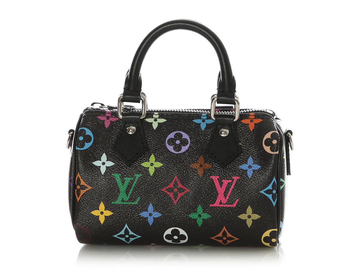 Louis Vuitton’s LV x TM Black Multicolor Monogram Nano Speedy - Image 2