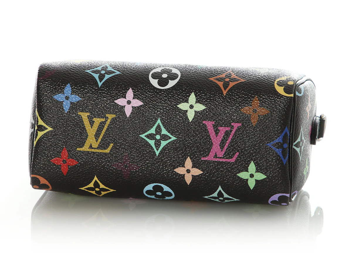 Louis Vuitton’s LV x TM Black Multicolor Monogram Nano Speedy - Image 6