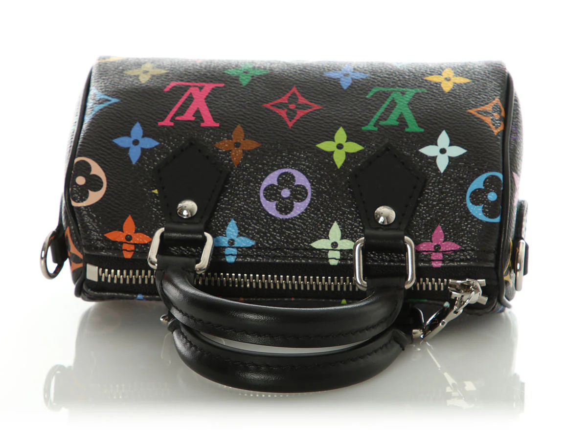 Louis Vuitton’s LV x TM Black Multicolor Monogram Nano Speedy - Image 7