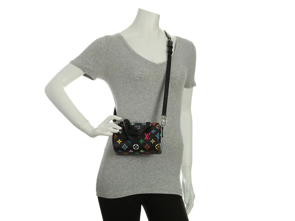 Louis Vuitton’s LV x TM Black Multicolor Monogram Nano Speedy - Image 9