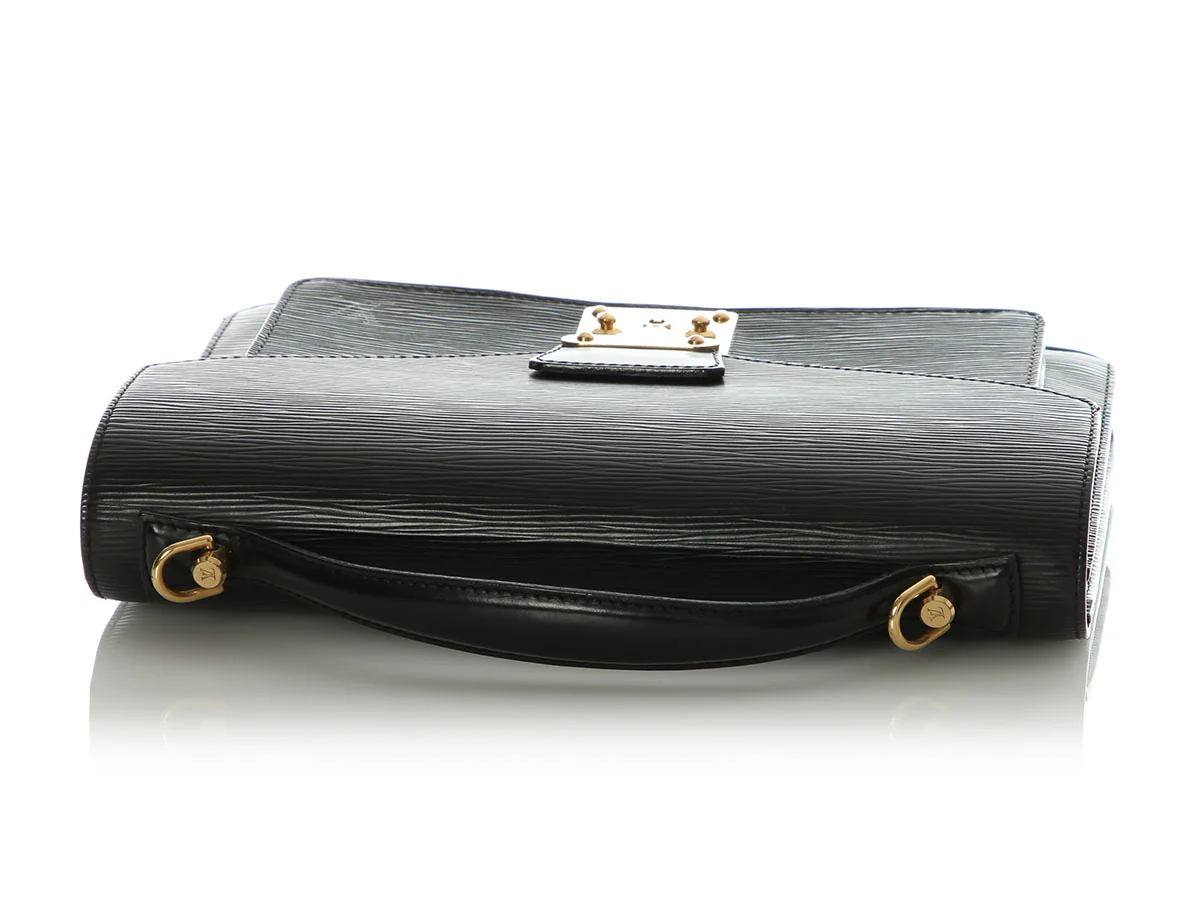Louis Vuitton Black Epi Monceau - Image 7