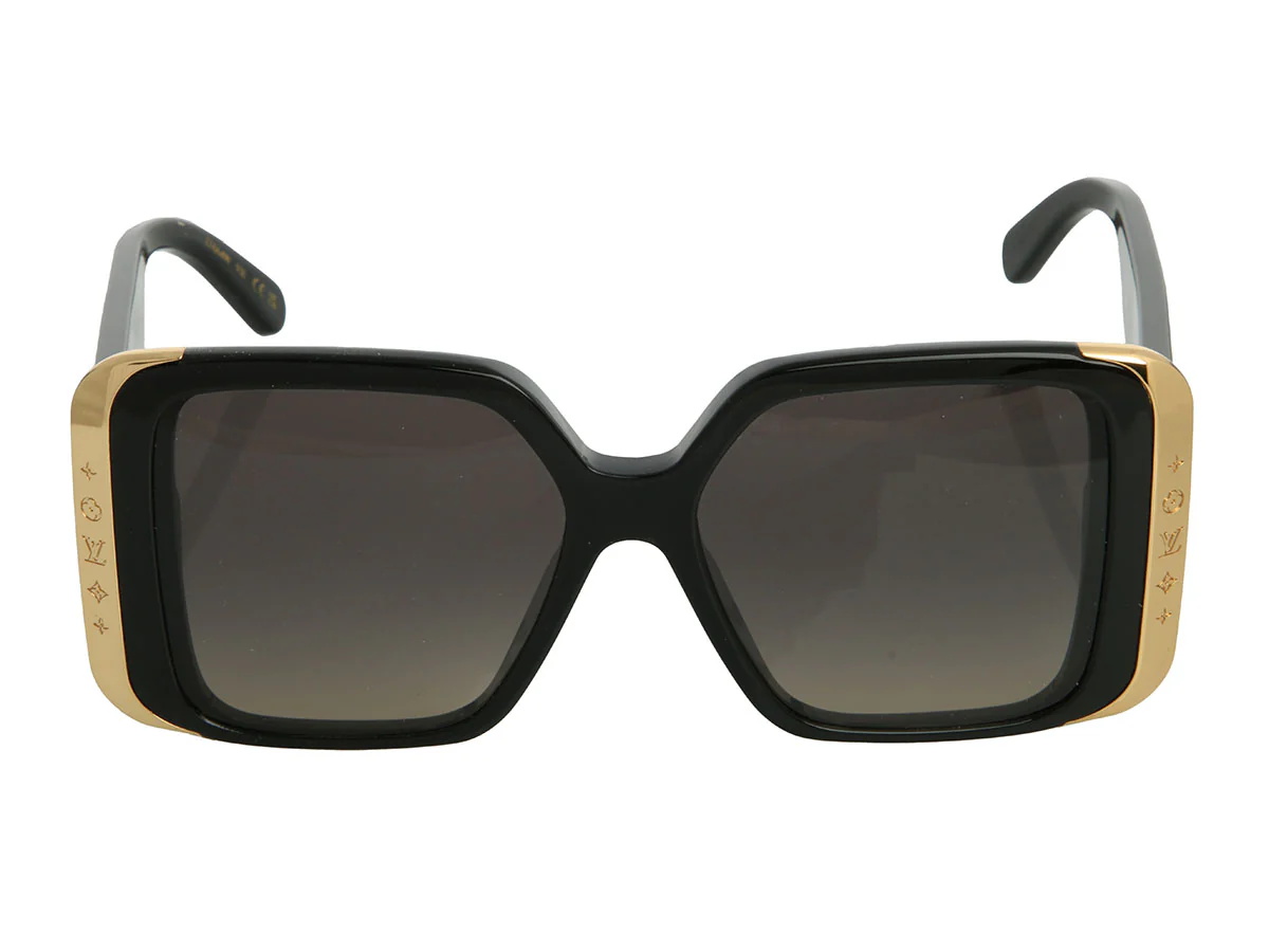 Louis Vuitton Black Moon Square Sunglasses