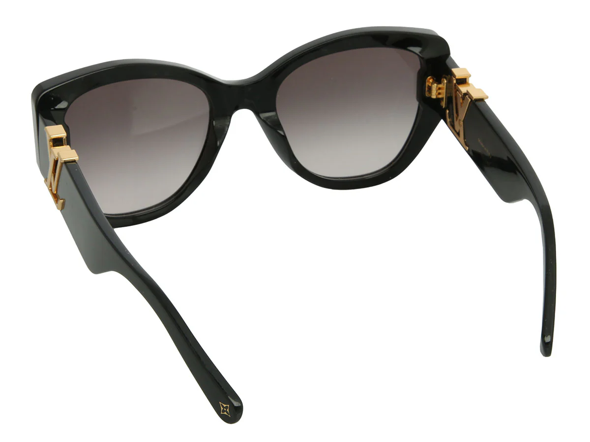 Louis Vuitton Black LV GO-14 Square Sunglasses - Image 4
