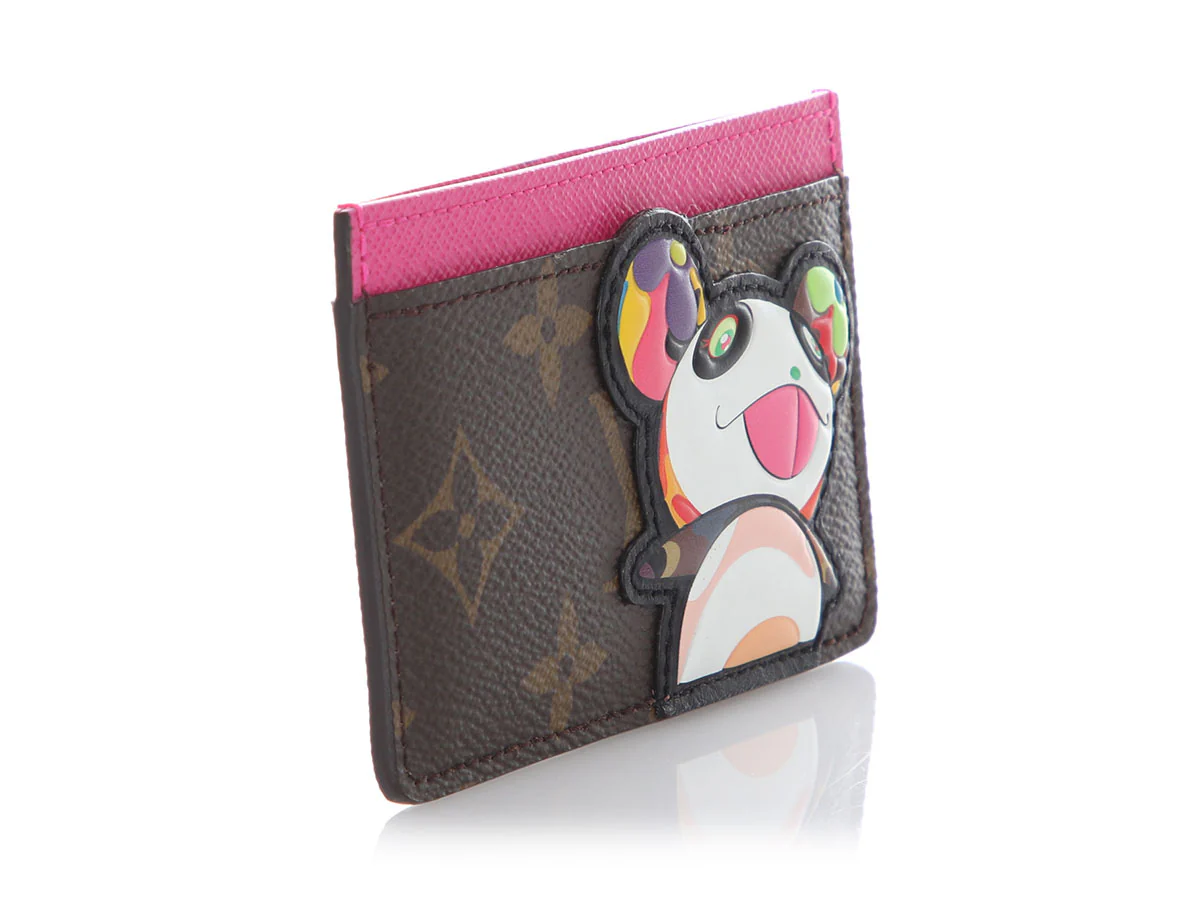 Louis Vuitton LV x TM Monogram Panda Card Case - Image 4