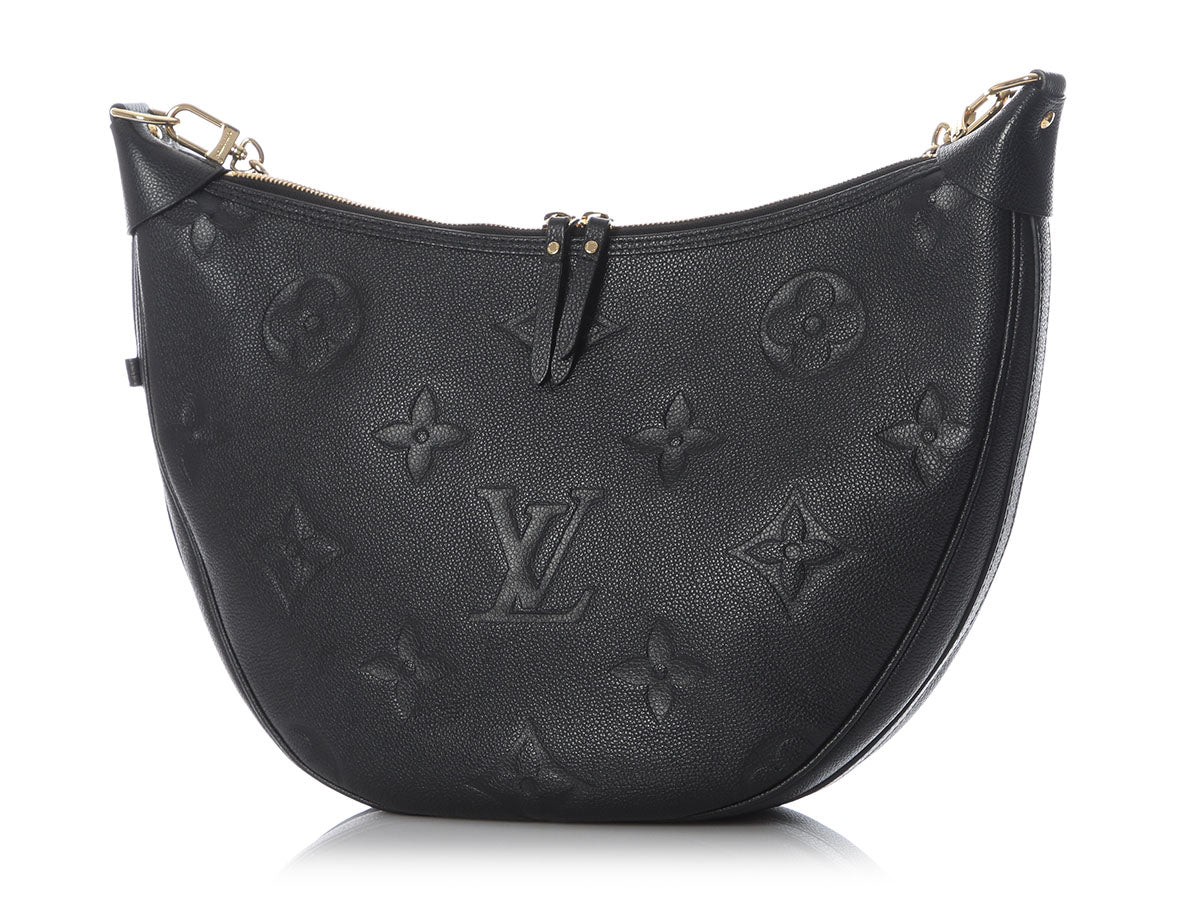 Louis Vuitton Black Monogram Giant Empreinte Loop Hobo - Image 2