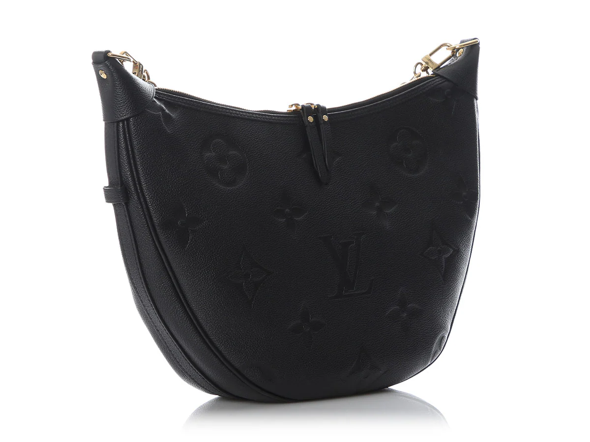 Louis Vuitton Black Monogram Giant Empreinte Loop Hobo - Image 5