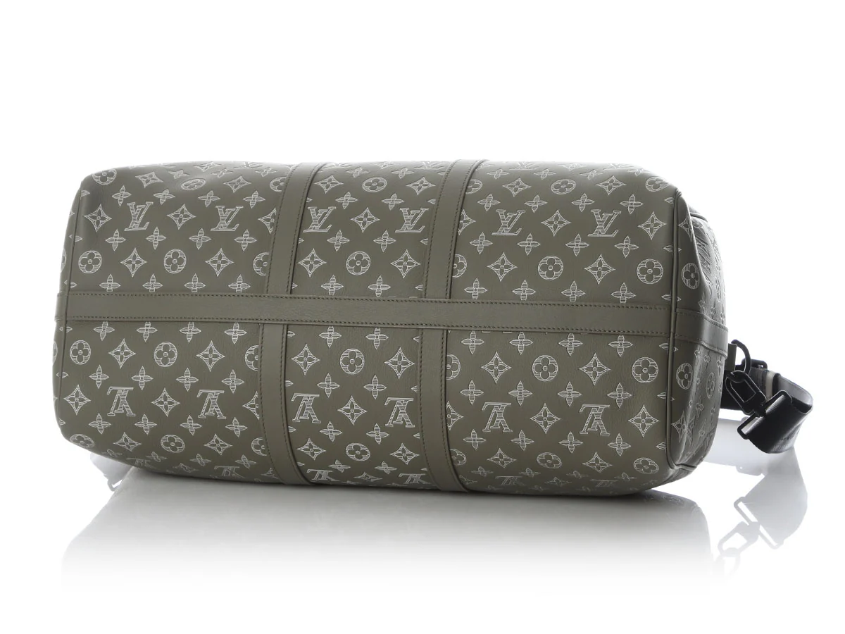 Louis Vuitton Monogram Shadow Keepall Bandoulière 50 - Image 6