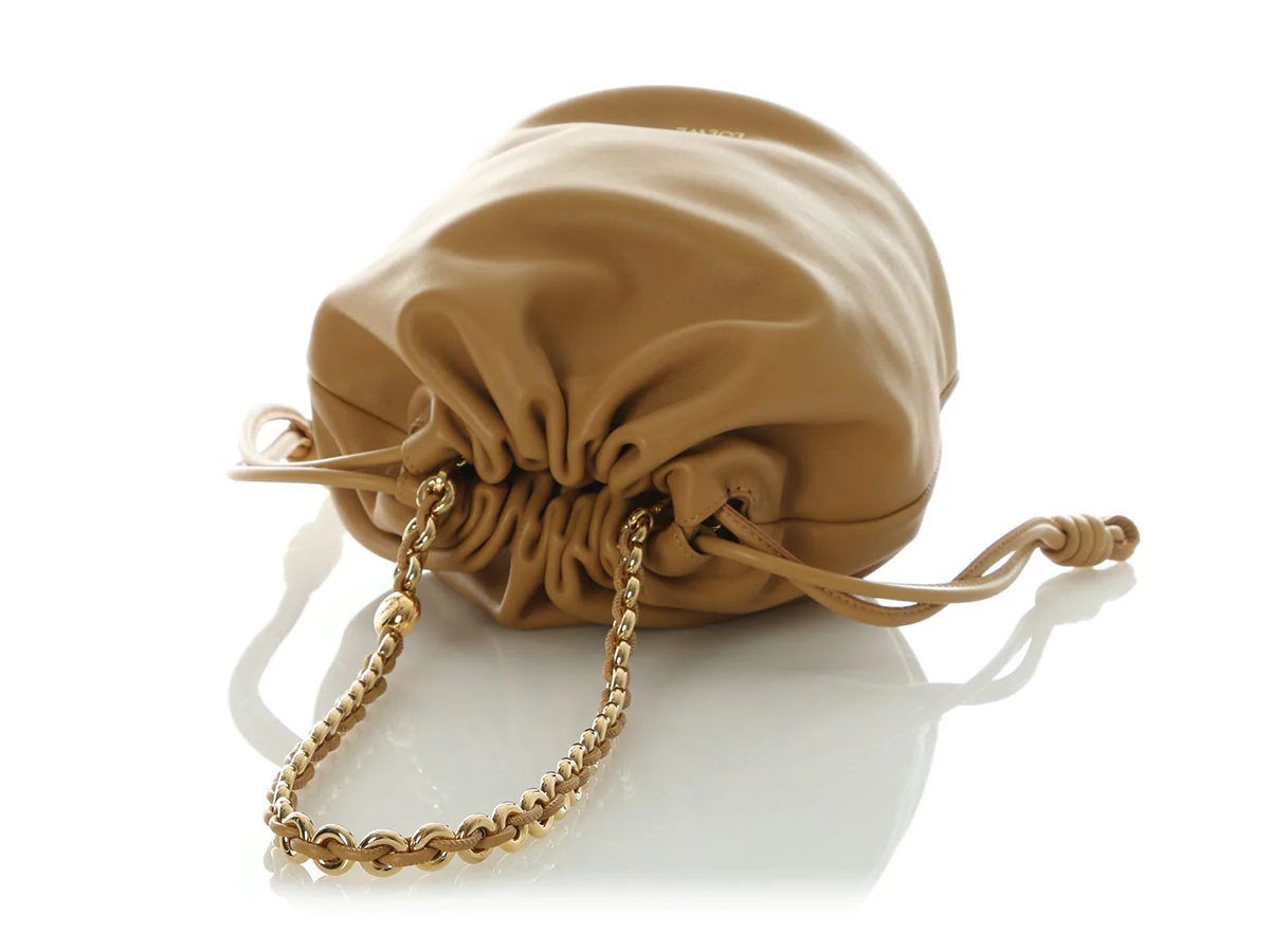 Loewe Medium Sahara Flamenco Bucket Bag - Image 7