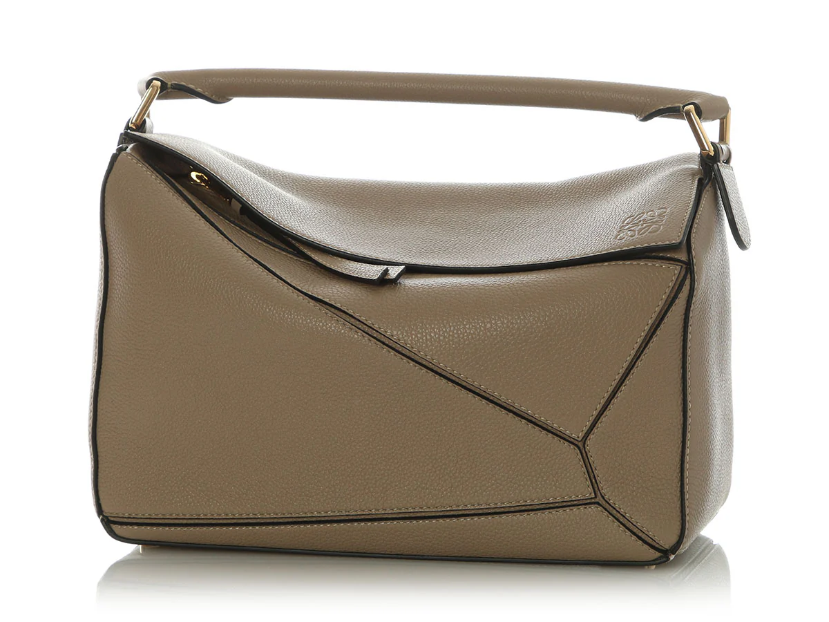 Loewe Medium Sand Puzzle Bag - Image 2