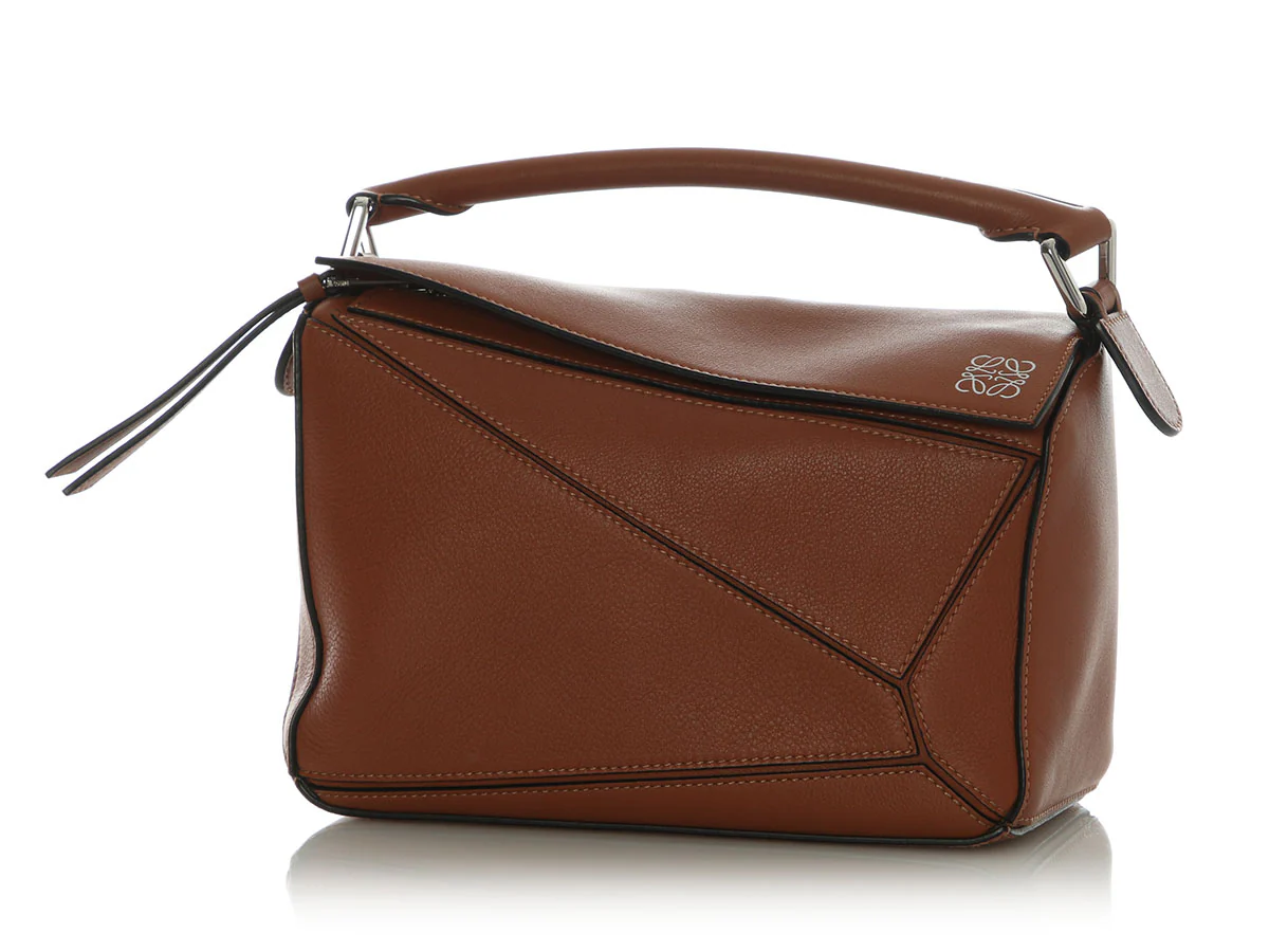 Loewe Small Tan Puzzle Bag - Image 2