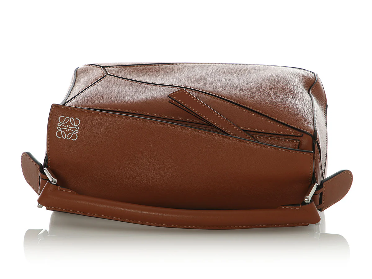 Loewe Small Tan Puzzle Bag - Image 7