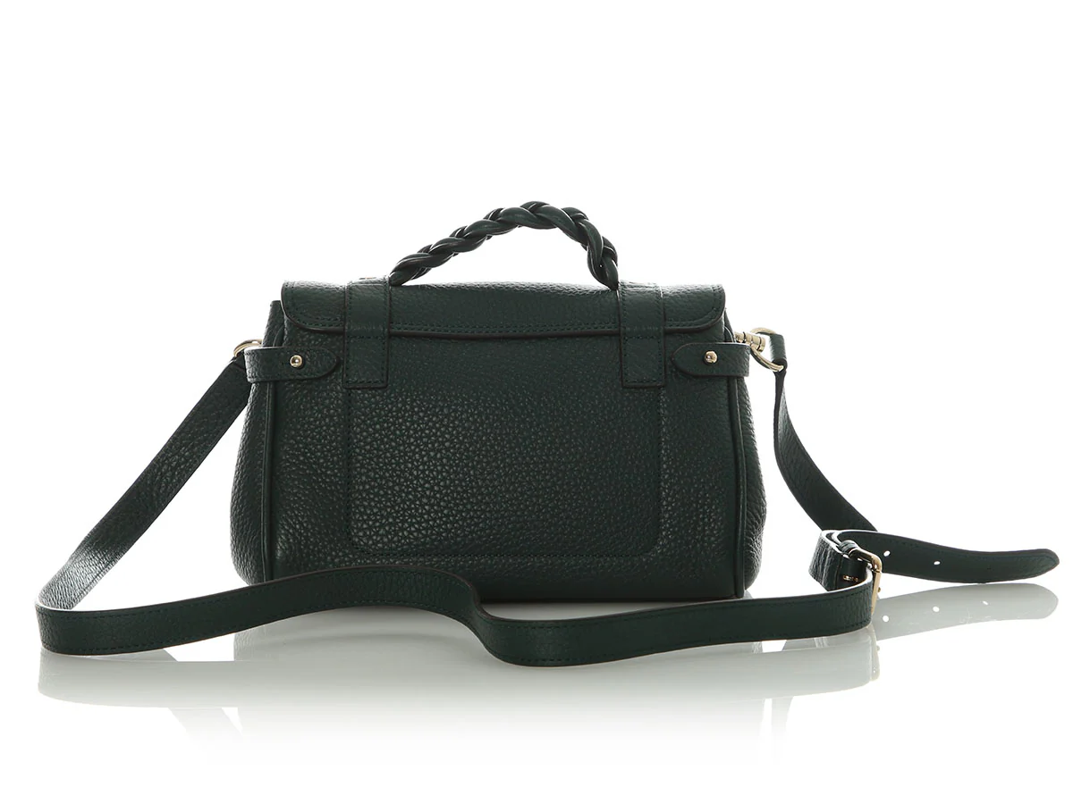 Mulberry Mini Dark Green Alexa - Image 4