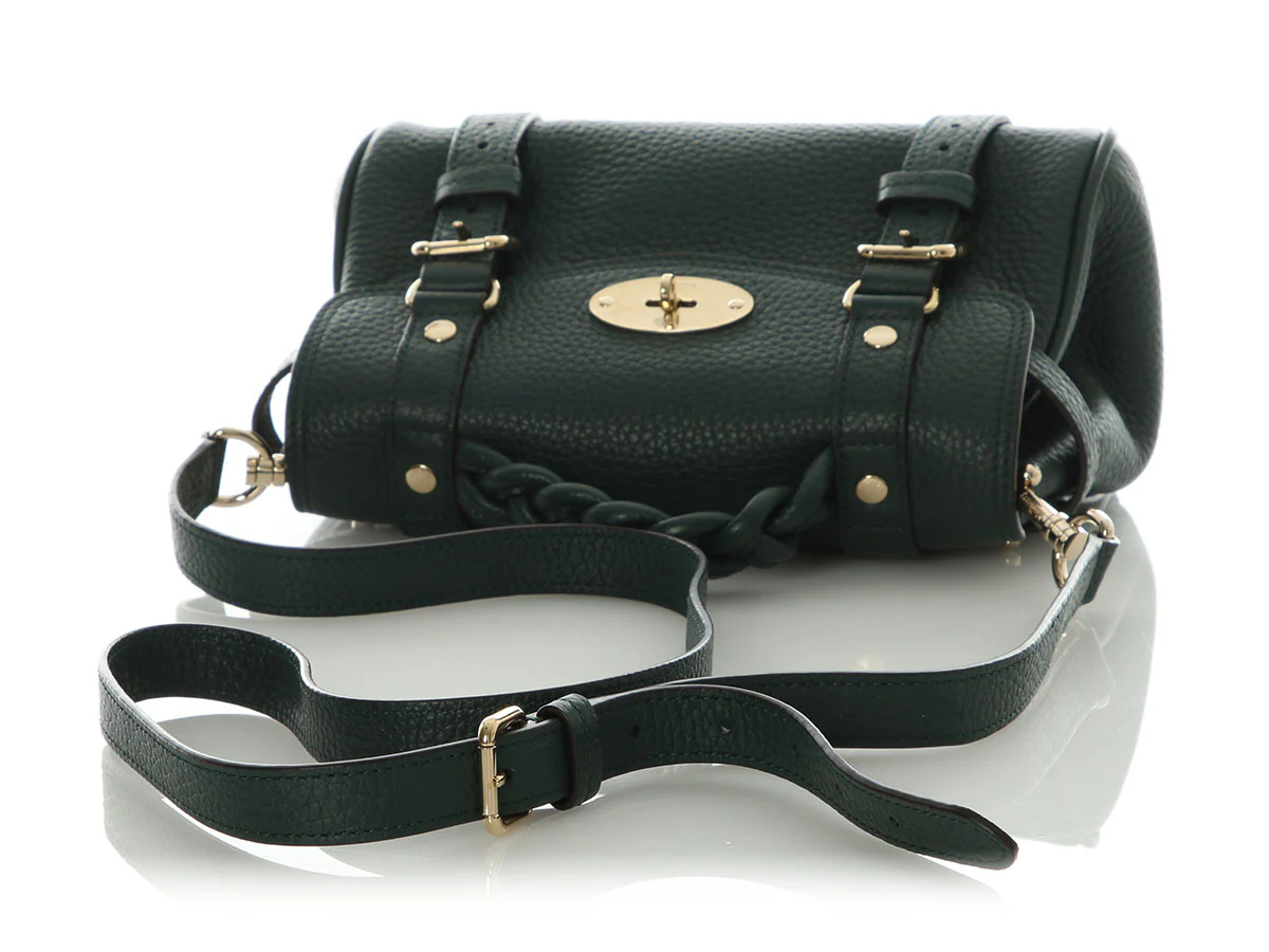 Mulberry Mini Dark Green Alexa - Image 7
