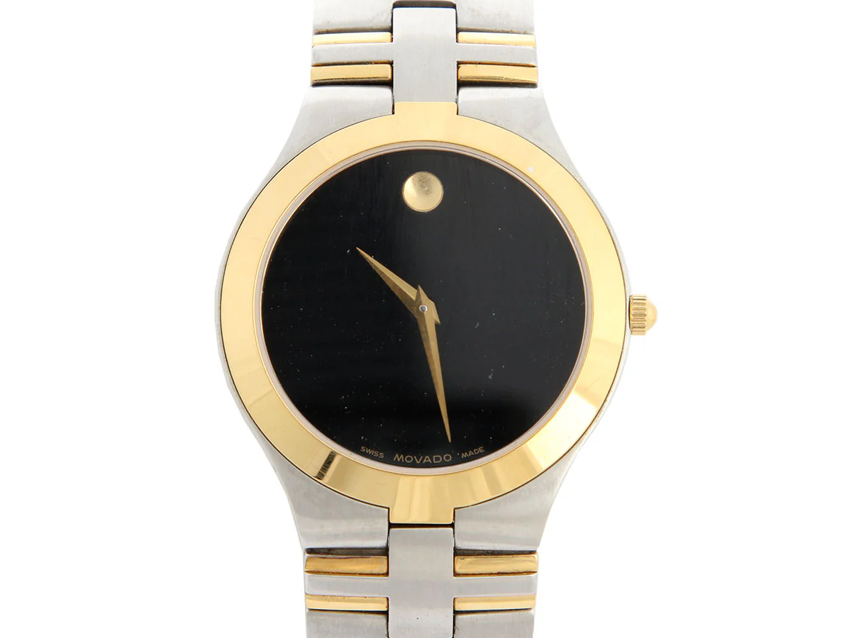 Movado Two-Tone Mens Museum Watch 35mm