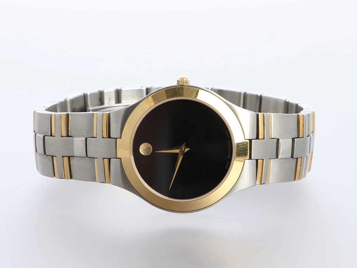 Movado Two-Tone Mens Museum Watch 35mm - Image 2
