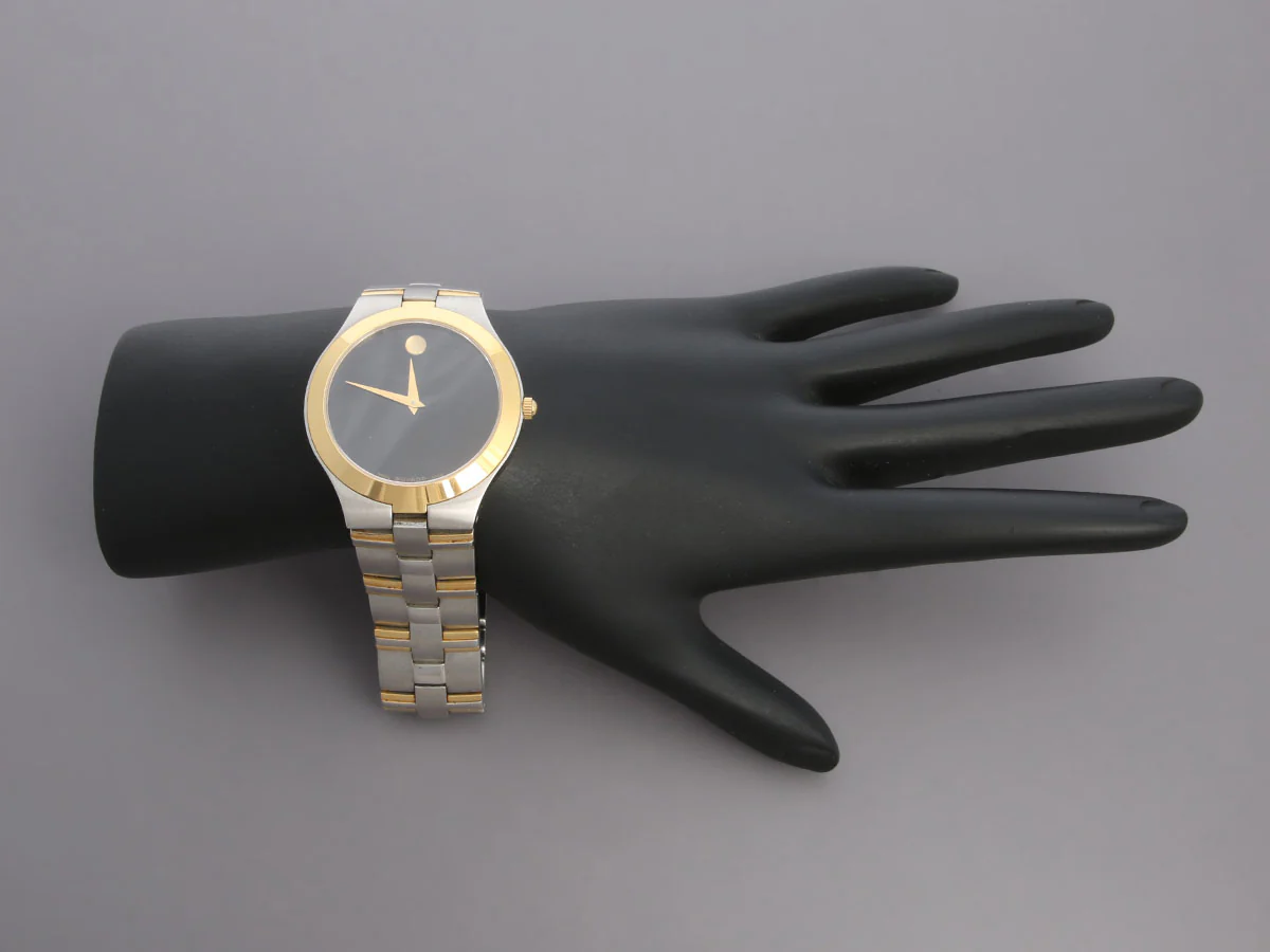 Movado Two-Tone Mens Museum Watch 35mm - Image 6