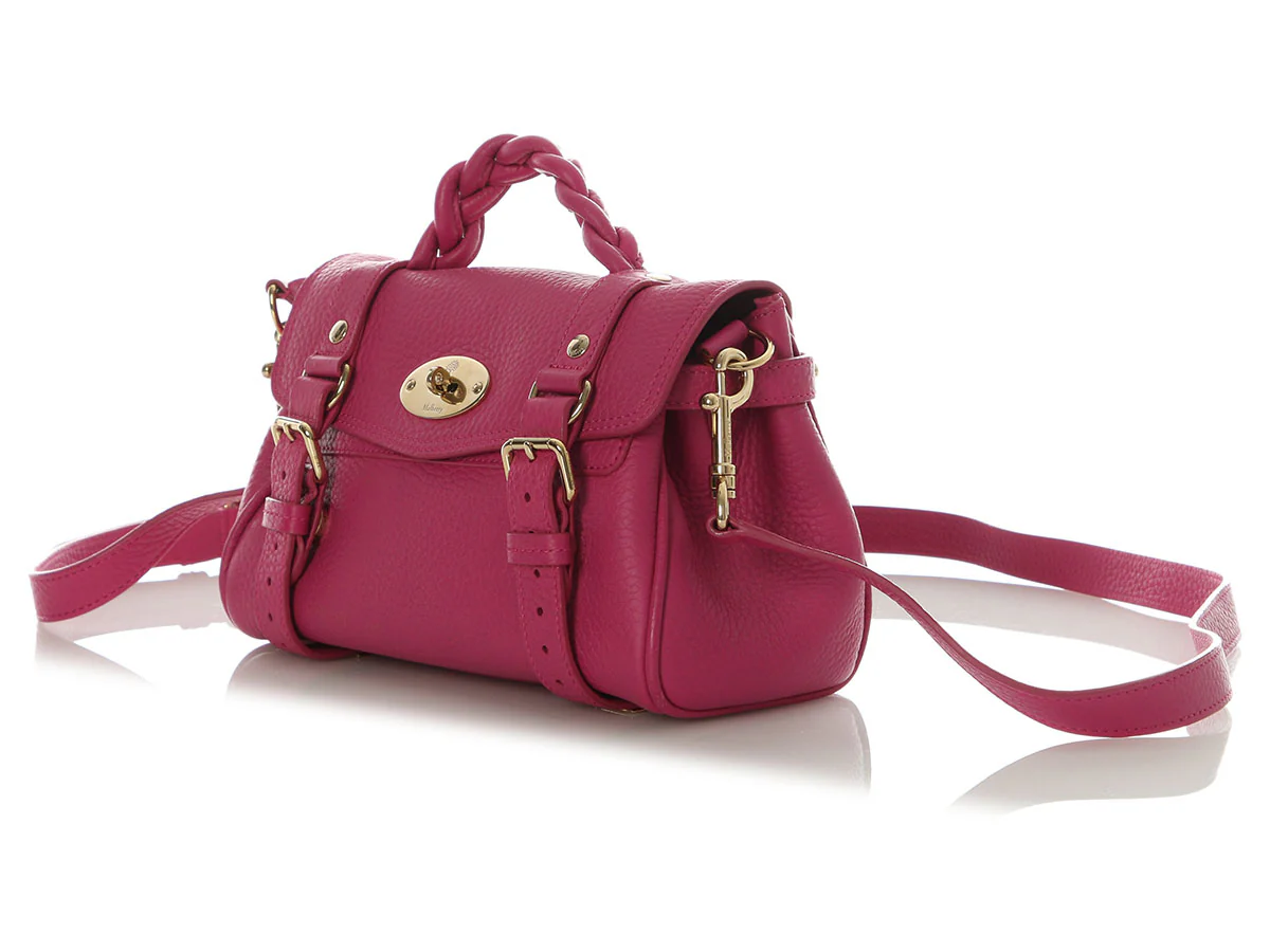 Mulberry Mini Pink Alexa - Image 3